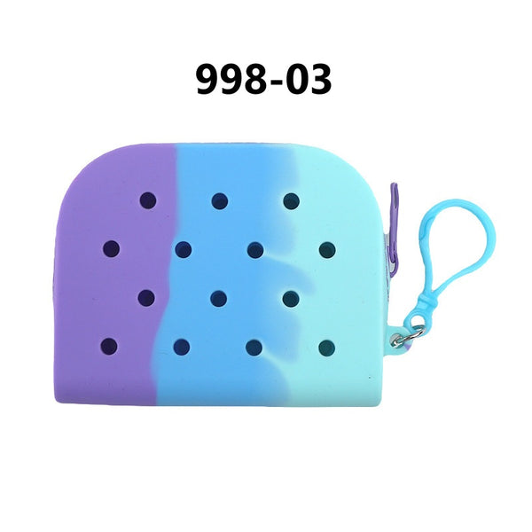 Croc Multi Color Detachable Wallet