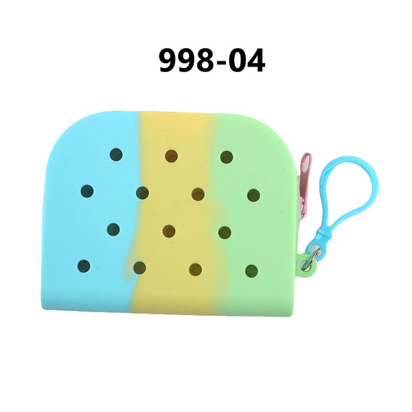 Croc Multi Color Detachable Wallet