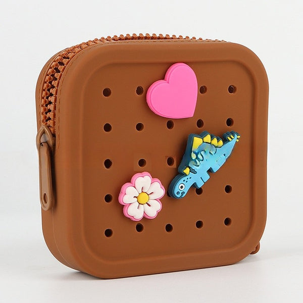 Square Croc Wallet