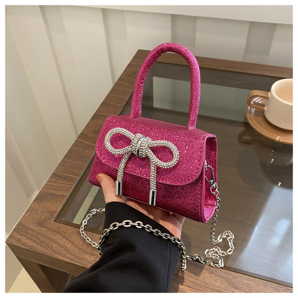 Small Sequined Crossbody Bag
