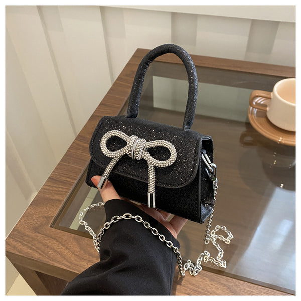 Small Sequined Crossbody Bag