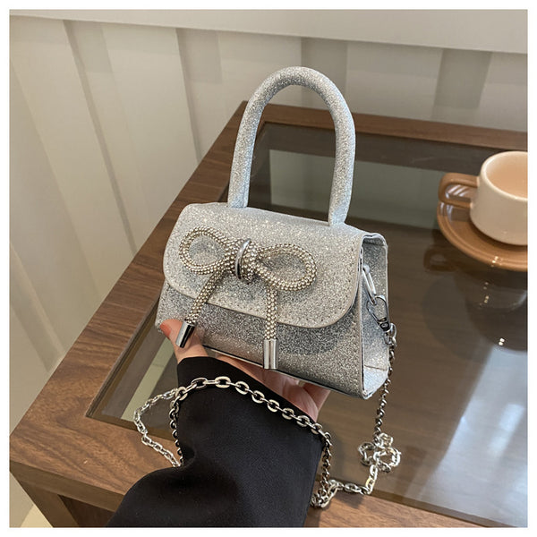 Small Sequined Crossbody Bag