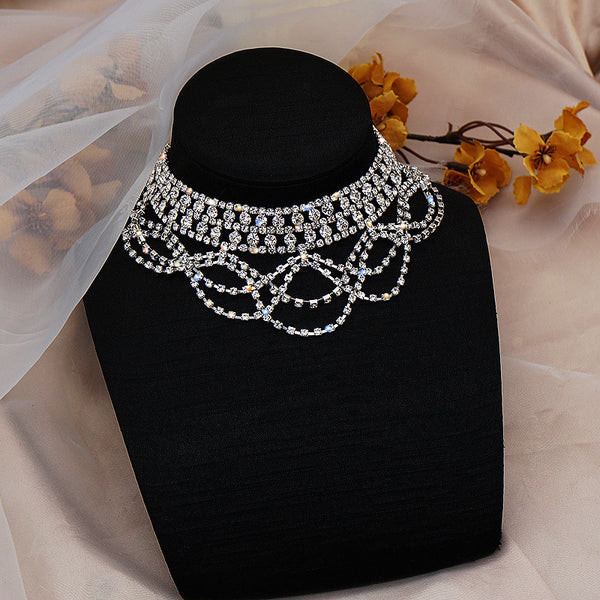 Full Diamond Chocker Necklace
