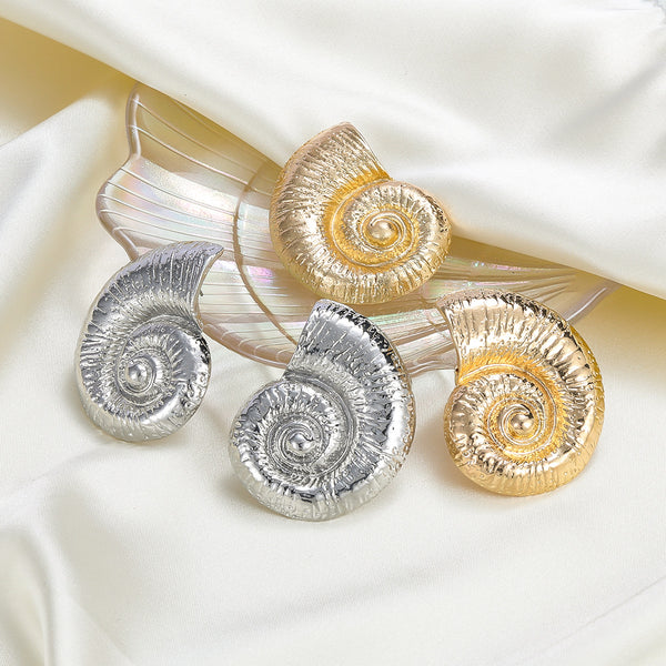 Beach Conch Alloy Earrings