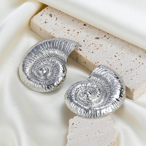 Beach Conch Alloy Earrings
