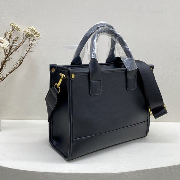 Large KG Woven Shoulder Bag