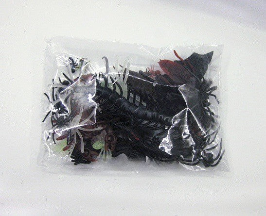 Halloween Fake Lifelike Insects (Pack of 44pcs)