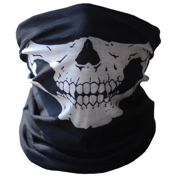 Skull Jaw Mask & Skeleton Gloves Set