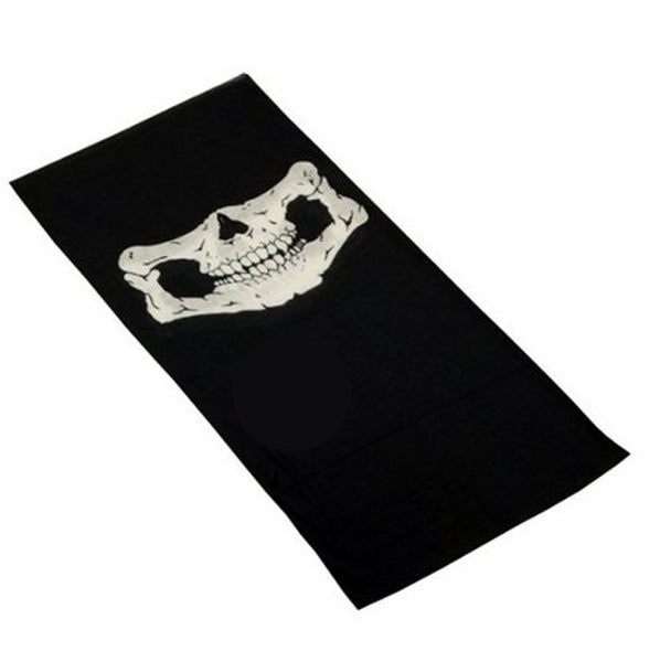 Skull Jaw Mask & Skeleton Gloves Set