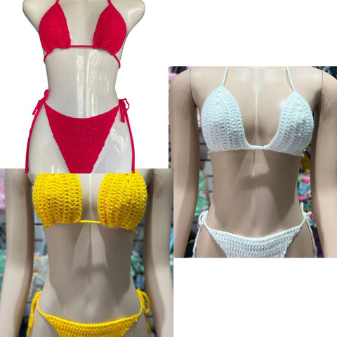 Yarn Crochet Bikini 986