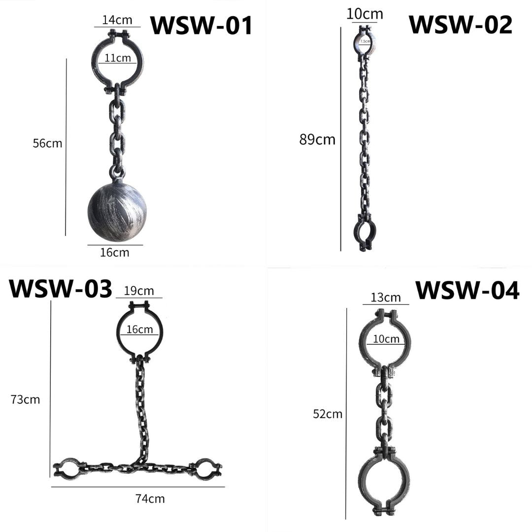 Halloween Prisoner Shackles