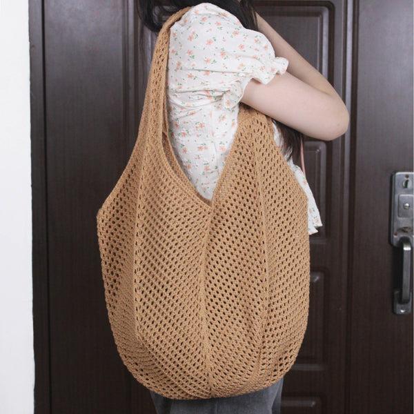 Knitted Large Tote Bag