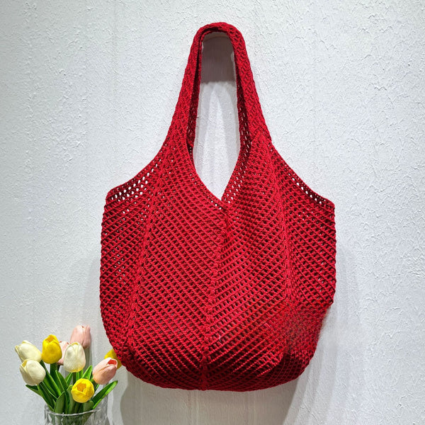 Knitted Large Tote Bag