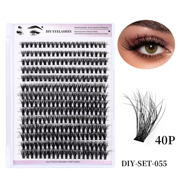280 Fluffy DIY Cluster Eyelashes