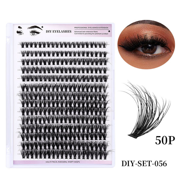 280 Fluffy DIY Cluster Eyelashes