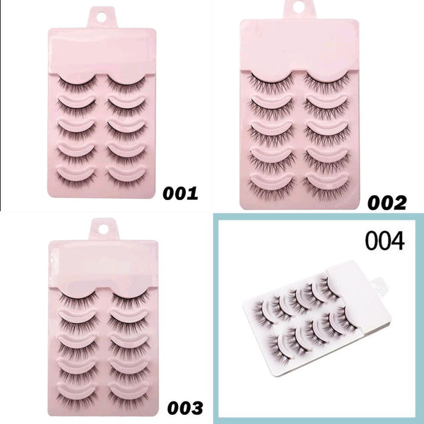 5 Pairs Natural false Eyelashes