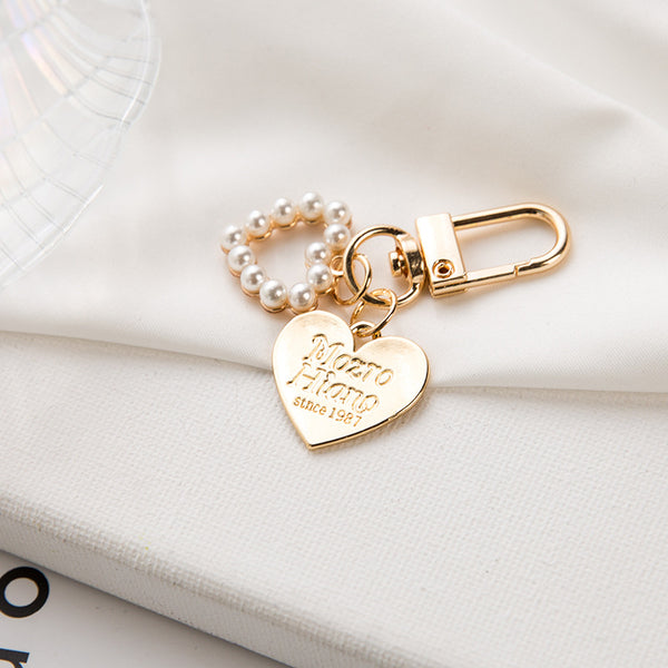 Gold Ornament Charm Keychain
