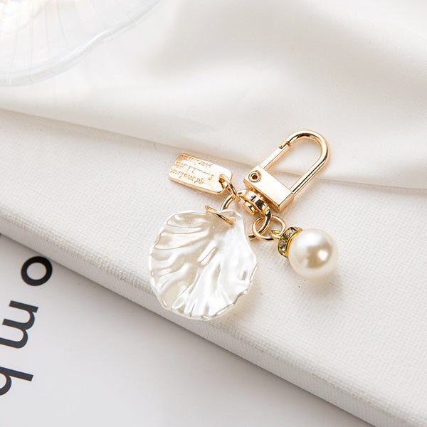 Gold Ornament Charm Keychain