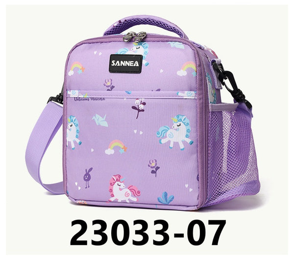 Sanne Children Cartoon Insulated Lunch Bag