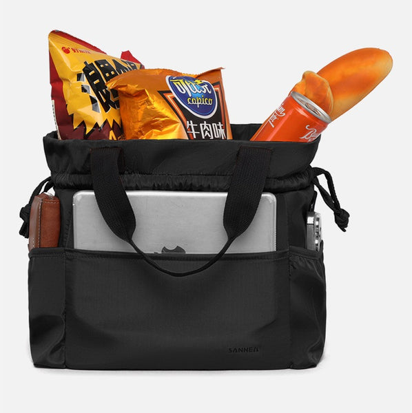 Drawstring Insulated Lunch Bag