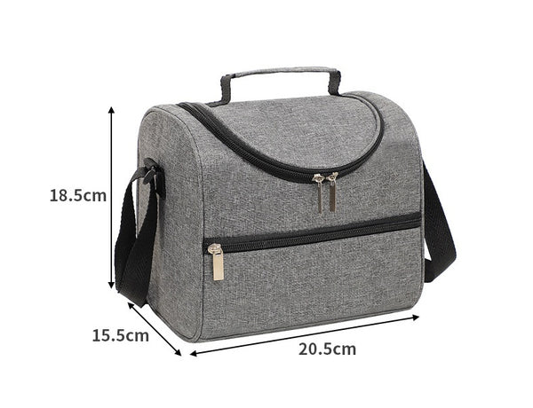 Semi Circular Aluminum Film Lunch Bag