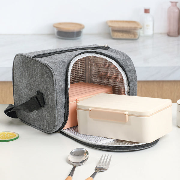 Semi Circular Aluminum Film Lunch Bag