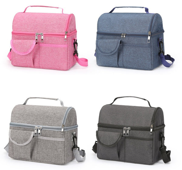 Large Waterproof Aluminum Insulated Lunch Bag