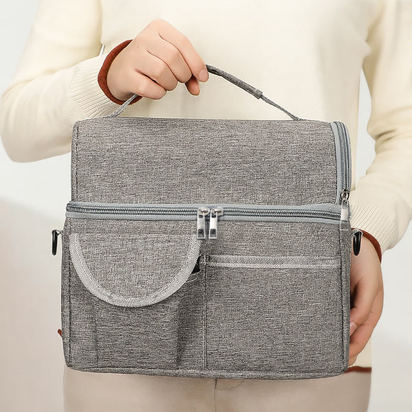 Large Waterproof Aluminum Insulated Lunch Bag