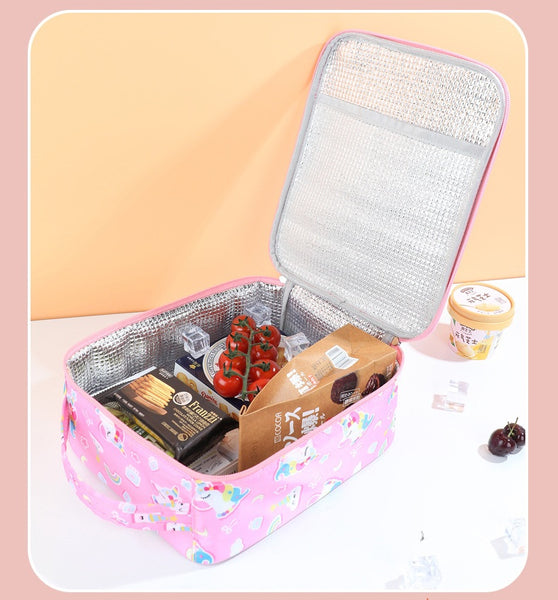 Square Student Insulated Lunch Bag