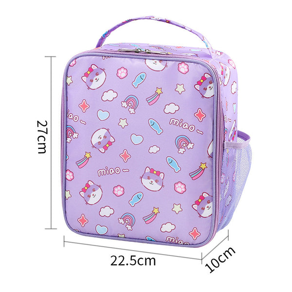 Square Student Insulated Lunch Bag