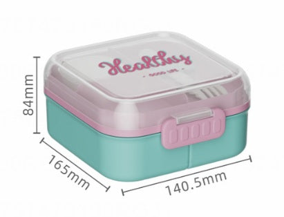 Double Layer Compartment Lunch Box