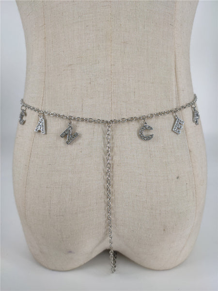 Sexy Horoscope Chain Thong Panties