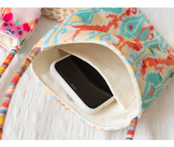 Tie Dye Canvas Mobile Sidebag