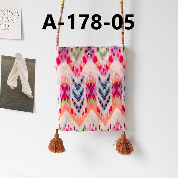 Tie Dye Canvas Mobile Sidebag