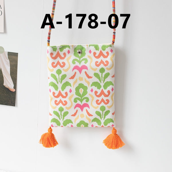 Tie Dye Canvas Mobile Sidebag
