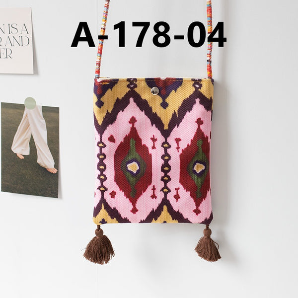 Tie Dye Canvas Mobile Sidebag