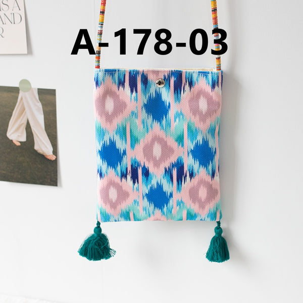 Tie Dye Canvas Mobile Sidebag
