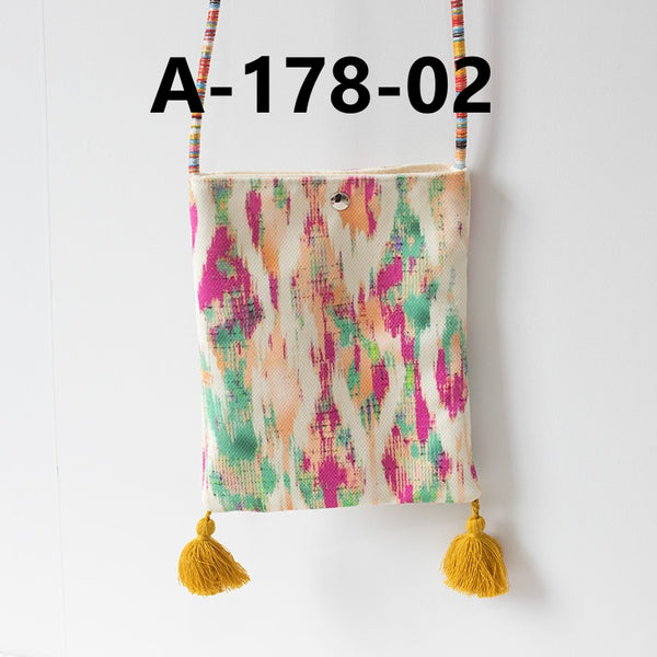 Tie Dye Canvas Mobile Sidebag