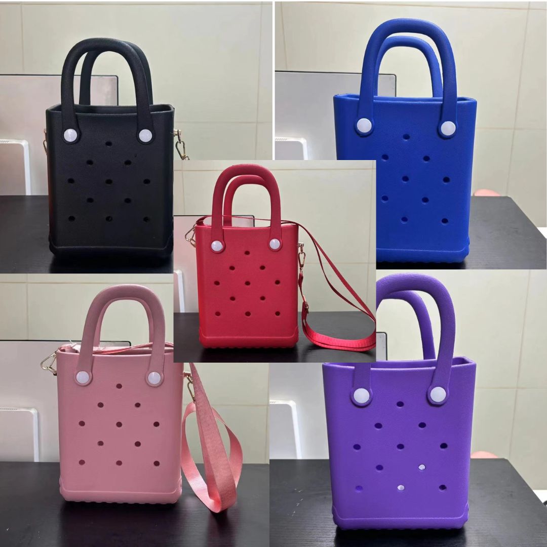 Small Silicone Sidebag With Straps