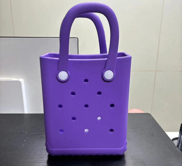 Small Silicone Sidebag With Straps