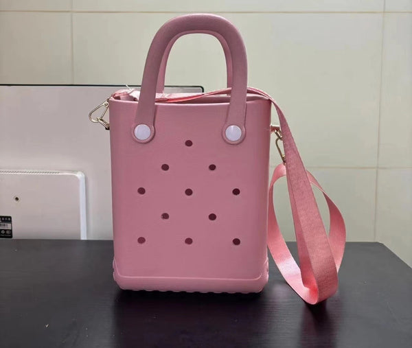 Small Silicone Sidebag With Straps