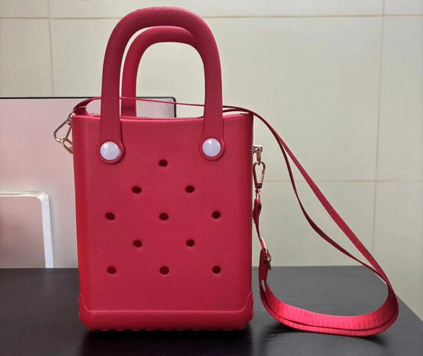 Small Silicone Sidebag With Straps