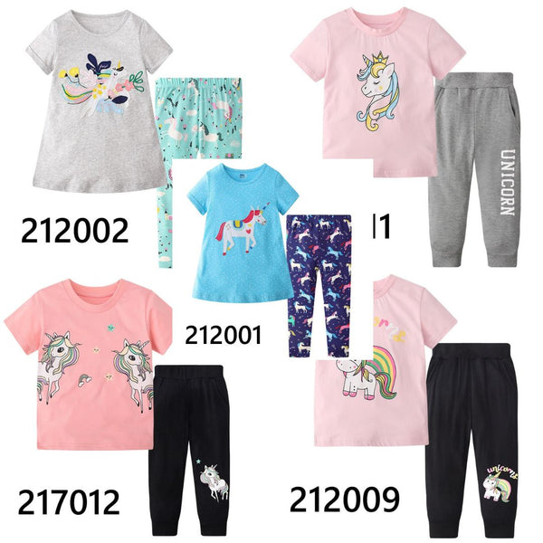 Girls 2 Piece Long Pants Set