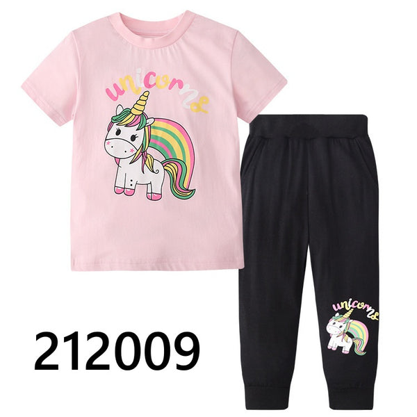 Girls 2 Piece Long Pants Set