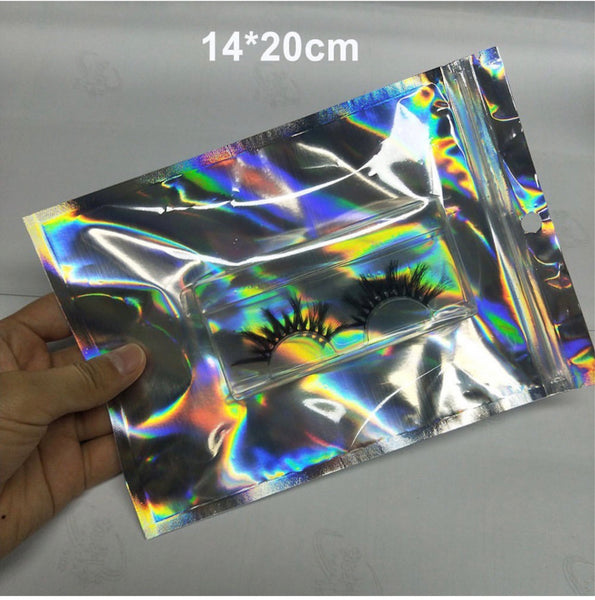 Holographic Ziplock Bags (14X20) 12pcs