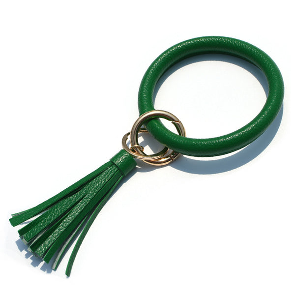 Ring Tassel Bracelet Keychain