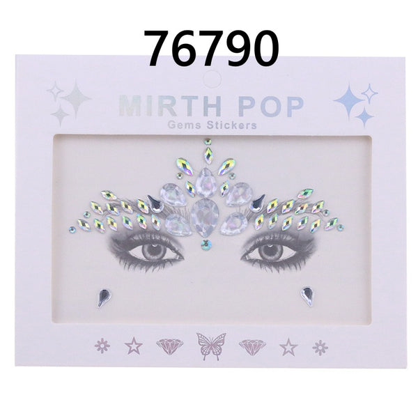 AB Colorful Face Diamonds 767