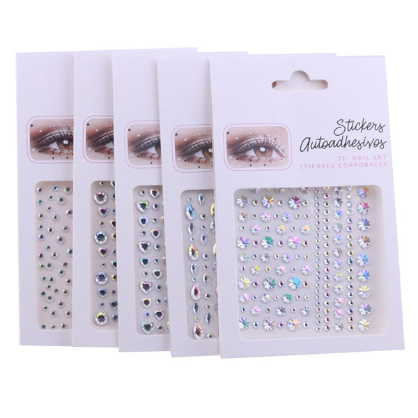 AB Colorful Face Diamonds 247