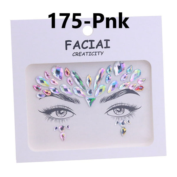 AB Colorful Face Diamonds 175