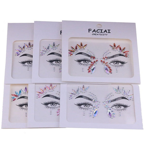 AB Colorful Face Diamonds 512